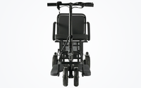 HKM-3595091 Foldable Mobility Scooter 250W Motor 48V 10Ah Battery 10 mi Range 9 mph Speed 308.6 lb Capacity, Brushless Motor