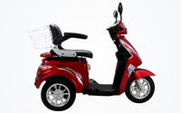 HKM-0449363 Foldable Mobility Scooter 1000W Motor 60V 20Ah Battery 31 mi Range 19 mph Speed 264.6 lb Capacity, Bluetooth