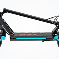 HKM-3361747 Electric Scooter, 500 W Motor, 19-25 mph Top Speed, 25-37 mi Range, 10 - 20Ah, 20Ah Battery, 220 lb Load, Foldable