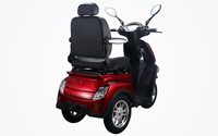HKM-0482131 Foldable Mobility Scooter 500W Motor 48V 20Ah Battery 25 mi Range 15 mph Speed 330.7 lb Capacity, Disc Brake