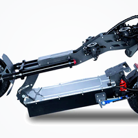 HKM-8617811 Electric Scooter, 10000w Motor, >31 mph Top Speed, 31-40 miles Range, 10.5 ah Battery, 397 lb Load, Foldable