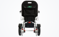 HKM-1569235 Heavy-Duty Folding Electric Wheelchair Dual 250W Motors 24V 12Ah Battery 12.4 Mile Range 440 lb Capacity Aluminum