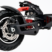 HKM-3918803 Electric Scooter, 10-inch Pneumatic tire Off-road tire, 800W Motor, 19-25 mph Top Speed, 25-37 mi Range