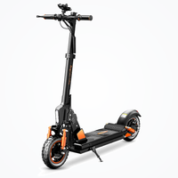 HKM-1756115 Electric Scooter, C1-PRO Motor, 6.8-12 mph Top Speed, 25-28 mi Range, 48 V 13AH Battery, Foldable