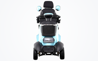 HKM-9826771 4-Wheel Mobility Scooter 1000W Motor 48V Battery 24.9 mi Range 11.2 mph Speed, Stable 4-Wheel Base
