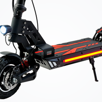 HKM-3918803 Electric Scooter, 10-inch Pneumatic tire Off-road tire, 800W Motor, 19-25 mph Top Speed, 25-37 mi Range