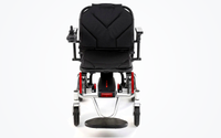 HKM-2710355 Foldable Electric Wheelchair 12 mi Range, Brushless Motor, Aluminum Frame, Folding Design, Stable 4-Wheel Base