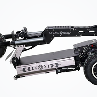 HKM-1428435 Electric Scooter, 13inch*3, 6000W Motor, 32-40 mph Top Speed, 37-50 mi Range, 60V27AH Battery, 441 lb Load, Foldable