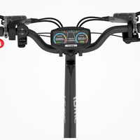 HKM-5786579 Electric Scooter, 56 mih Top Speed, 124 mi Range, 331 lb Load, Foldable