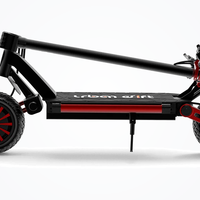 HKM-8539091 Electric Scooter, 1200w Motor, < 25 mph Top Speed, 25-37 mi Range, 18A Battery, 441 lb Load, Foldable