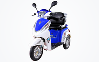 HKM-0514899 Foldable Mobility Scooter 1000W Motor 60V 20Ah Battery 31 mi Range 18.6 mph Speed 330.7 lb Capacity, Bluetooth