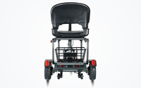 HKM-1497939 Foldable Mobility Scooter 350W Motor 24V 12Ah Battery 12.4 mi Range 6 mph Speed 242.5 lb Capacity, Bluetooth