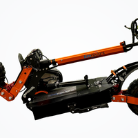 HKM-0780499 Electric Scooter, 11inch Tires, 6000W Motor, 16 mih Top Speed, 37-55mile, 37-56 mi Range