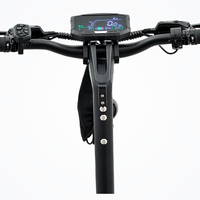 HKM-1821651 Electric Scooter, 3200w Motor, 37-43 mph Top Speed, 34-37 mi Range, 23Ah Battery, 331 lb Load, Foldable