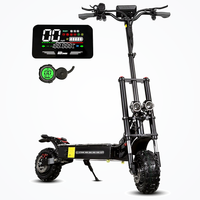HKM-1035219 Electric Scooter, 40-53 mph Top Speed, 31-40 mi Range, 38AH Battery, Foldable