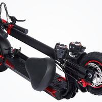 HKM-4574163 Electric Scooter, 11inch Off-road Tires, 800 W Motor, 19-31 mph Top Speed, 34-37 mi Range, 10 - 20Ah Battery