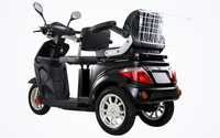 HKM-0580435 Foldable Mobility Scooter 500W Motor 20Ah Battery 24.9 mi Range 13 mph Speed 440.9 lb Capacity, Bluetooth