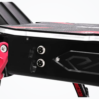 HKM-0944339 Electric Scooter, 11inch, 6000w Motor, >40 mph, 50 mih, 50mph Top Speed, 56-75 mi Range, > 40Ah Battery, 441 lb Load