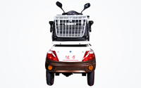 HKM-2120531 4-Wheel Mobility Scooter 1000W Motor 60V 20Ah Battery 31 mi Range 19 mph Speed 220.5 lb Capacity, Disc Brake