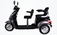HKM-0580435 Foldable Mobility Scooter 500W Motor 20Ah Battery 24.9 mi Range 13 mph Speed 440.9 lb Capacity, Bluetooth