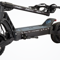 HKM-6343635 Electric Scooter, 10 inch off road tire, 250 W Motor, 16 mph Top Speed, 43 mi Range, 21 - 30Ah Battery, 331 lb Load
