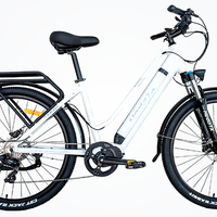 HKM-2374227 1000 W Mid-Drive Motor, 48 V 17.5 Ah Battery, 28 mph Top Speed, 7-Speed Shimano Drivetrain, Electric Bike