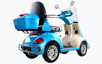 HKM-9728467 4-Wheel Mobility Scooter 1000W Motor 48V 20Ah Battery 31 mi Range 15.5 mph Speed, Brushless Motor, Quiet & Smooth Ride