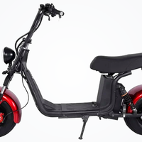 HKM-8670163 Electric Scooter, 8'', 19-37 mi Motor, 19-31 mph Top Speed, 19-37 mi Range, 60 V Integrated Battery Battery