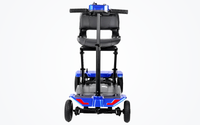 HKM-1235795 Foldable Mobility Scooter 250W Motor 24V 10Ah Battery 11 mi Range 3.7 mph Speed 264.6 lb Capacity, Folding Design