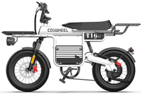 HKM-0146899 Electric Bike 1000W Motor 48V 20Ah Battery 93 Mile Range 16-Inch Fat Tires Hydraulic Brakes 7-Speed Full Suspension