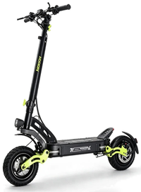 HKM-0464467 Electric Scooter 2400W Dual Motor 48V Battery 37 Mile Range 11-Inch Tires Hydraulic Brakes Foldable Dual Suspension