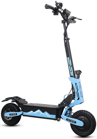 HKM-0589779 Electric Scooter 5600W Dual Motor 60V 27Ah Battery 37 Mile Range 40 MPH 45-Degree Climb Oil Brakes Foldable