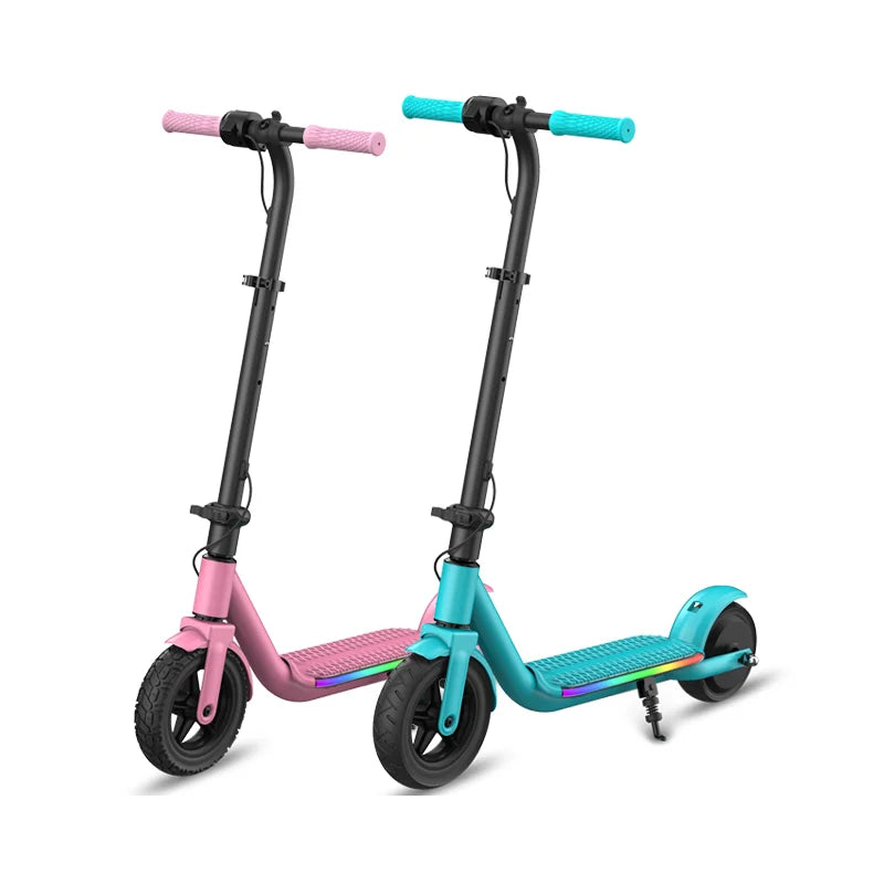 HKM-721875 6inch UL2272 Kids Electric Scooter with 150W Motor, 5 mi Range, 10 MPH Top Speed, 25.2V 2.5Ah Battery, Foldable