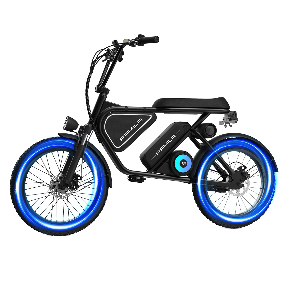 HKM-1201363 Adult Electric Bicycle Powered by 250W Motor, 20 MPH Top Speed, 48V System and 48V 15.6Ah Battery for Daily Commuting