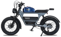 HKM-1529043 Electric Bike 2000W Dual Motor 48V 26Ah Battery 37 Mile Range 20-Inch Fat Tires Full Suspension Shimano 7-Speed