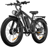 HKM-1654227 Electric Bike 750W Motor 48V 23Ah Battery 37 Mile Range 26-Inch Fat Tires Hydraulic Brakes Shimano 7-Speed