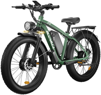 HKM-1654227 Electric Bike 750W Motor 48V 23Ah Battery 37 Mile Range 26-Inch Fat Tires Hydraulic Brakes Shimano 7-Speed