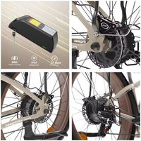 HKM-1654227 Adult Electric Bicycle Featuring 750W Motor, 20 MPH Top Speed, 48V System and 48V 23.0Ah Battery for Daily Commuting