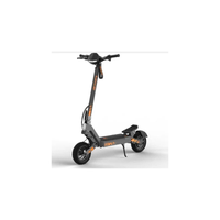 HKM-1967059 Adult Electric Scooter with 55 Miles Range, 28 MPH Top Speed, Foldable, Dual Motor, Shock Absorption