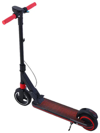 HKM-2365011 Electric Scooter 130W Motor Kids 9 MPH 6.5-Inch Wheels Foldable Adjustable Height Foot Brake Lightweight