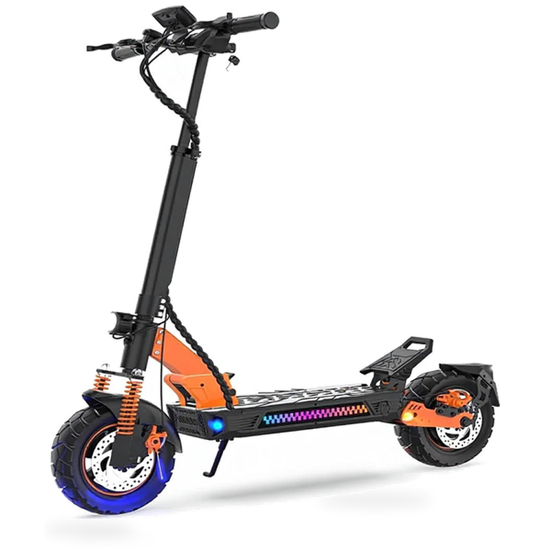 HKM-2725459 Adult: 1000W Motor, 28 MPH Top Speed, Foldable and Dual Motor Electric Scooter for Daily Commuting and Campus Use