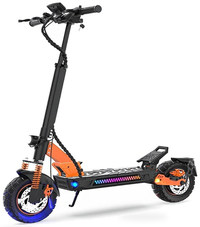 HKM-2725459 Electric Scooter 1200W Motor 48V 15.6Ah Battery 31 Mile Range 10-Inch Off-Road Tires Smart App Shock Absorption Foldable
