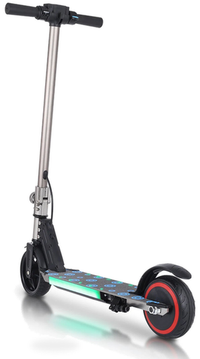 HKM-3544659 Electric Scooter 130W Motor Kids 10 MPH 6.5-Inch Wheels Foldable Adjustable Height Electronic Brake Lightweight