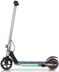 HKM-3544659 Electric Scooter 130W Motor Kids 10 MPH 6.5-Inch Wheels Foldable Adjustable Height Electronic Brake Lightweight