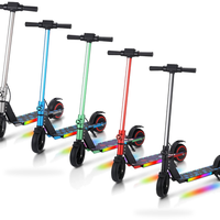 HKM-3544659 Kids Electric Scooter Powered by 130W Motor, 24V System and Foldable for Daily Commuting and City Errands