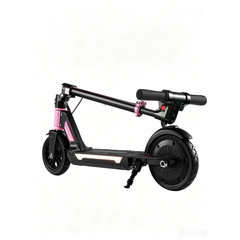 HKM-3572691 Kids Electric Scooter with 180W Motor, 7.5-9.9 mi Range, 25.2V5.2Ah Battery, Foldable, Shock Absorption