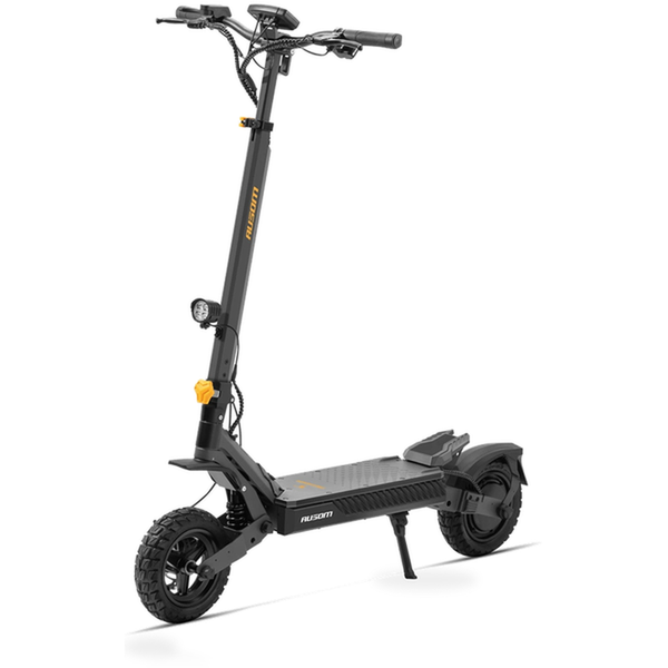 HKM-3735507 Foldable E-Scooter with 2000W Motor 48V 30Ah Battery 75 Mile Range Front and Rear Disc Brakes Dual Suspension AWD