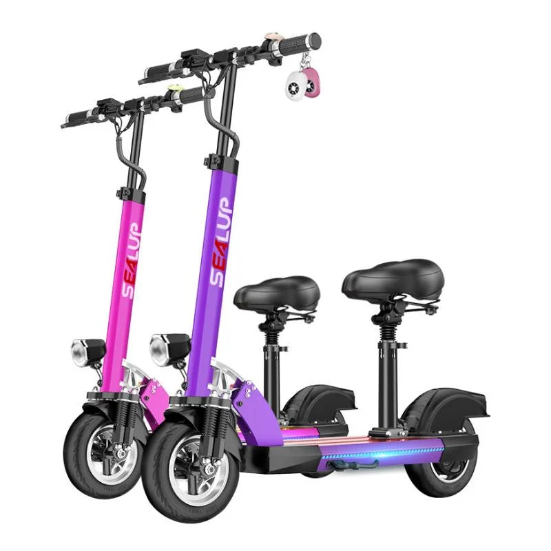 HKM-3802067 MF81 XLP Adult Electric Scooter with 500W Motor, 40 MPH Top Speed, Foldable for Daily Commuting and Campus Use