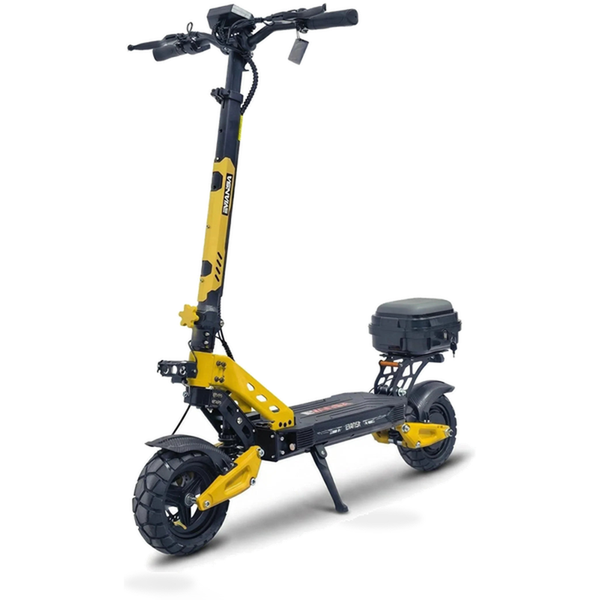 HKM-3899347 1200W 48V 13Ah Up to 25 Miles 11-Inch Tires Disc Brakes Full Suspension Off-Road Electric Scooter Adult Rider