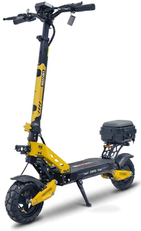 HKM-3899347 Electric Scooter 1200W Motor 48V 13Ah Battery 25 Mile Range 11-Inch Off-Road Tires Disc Brakes Foldable Full Suspension